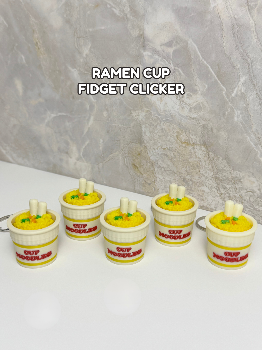 Ramen Cup Fidget Clicker