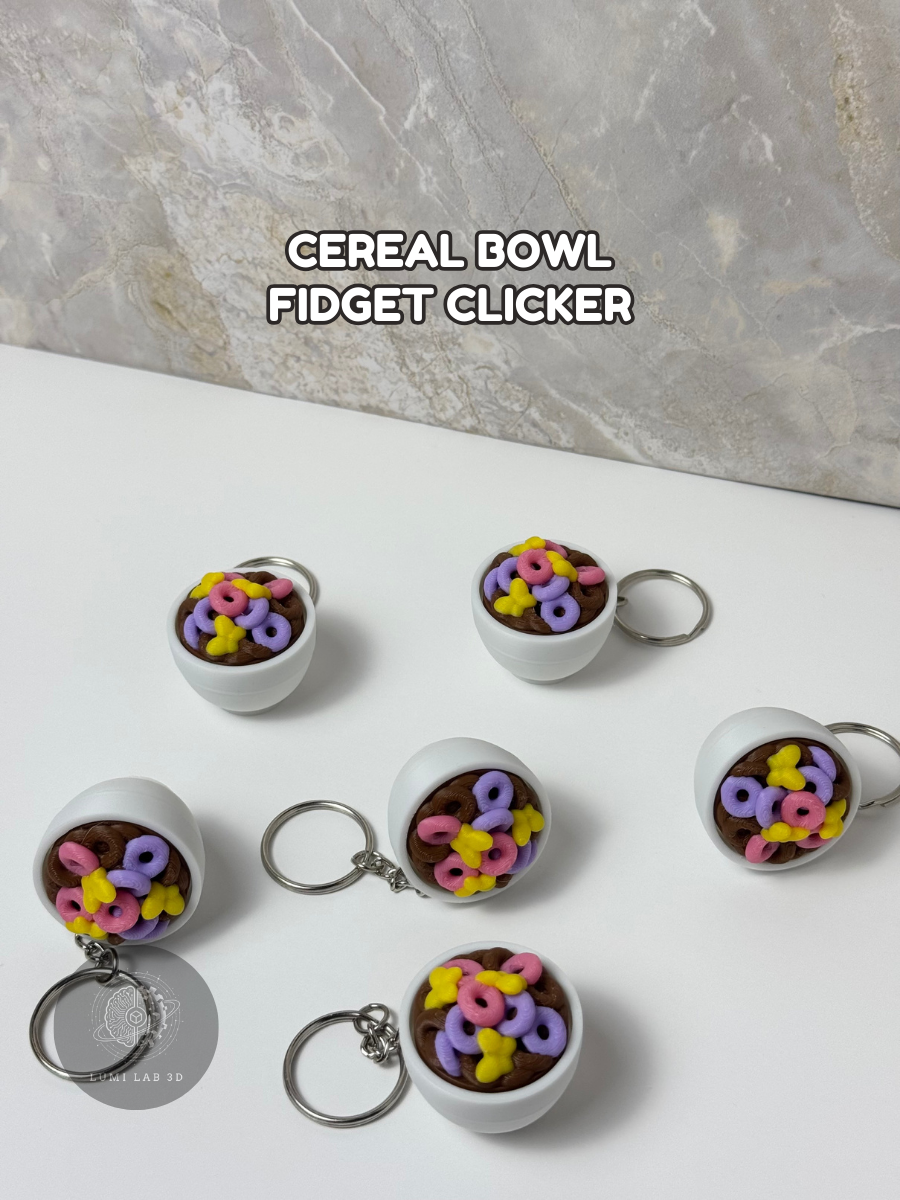 Cereal Bowl Fidget Clicker