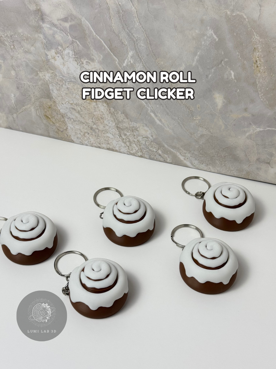 Cinnamon Roll Fidget Clicker