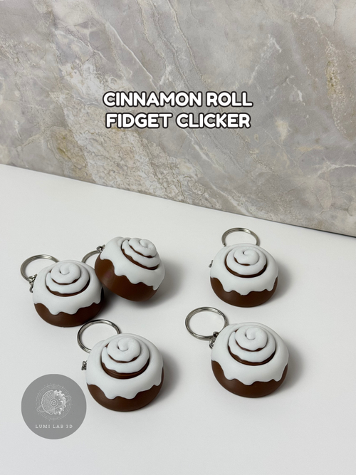 Cinnamon Roll Fidget Clicker