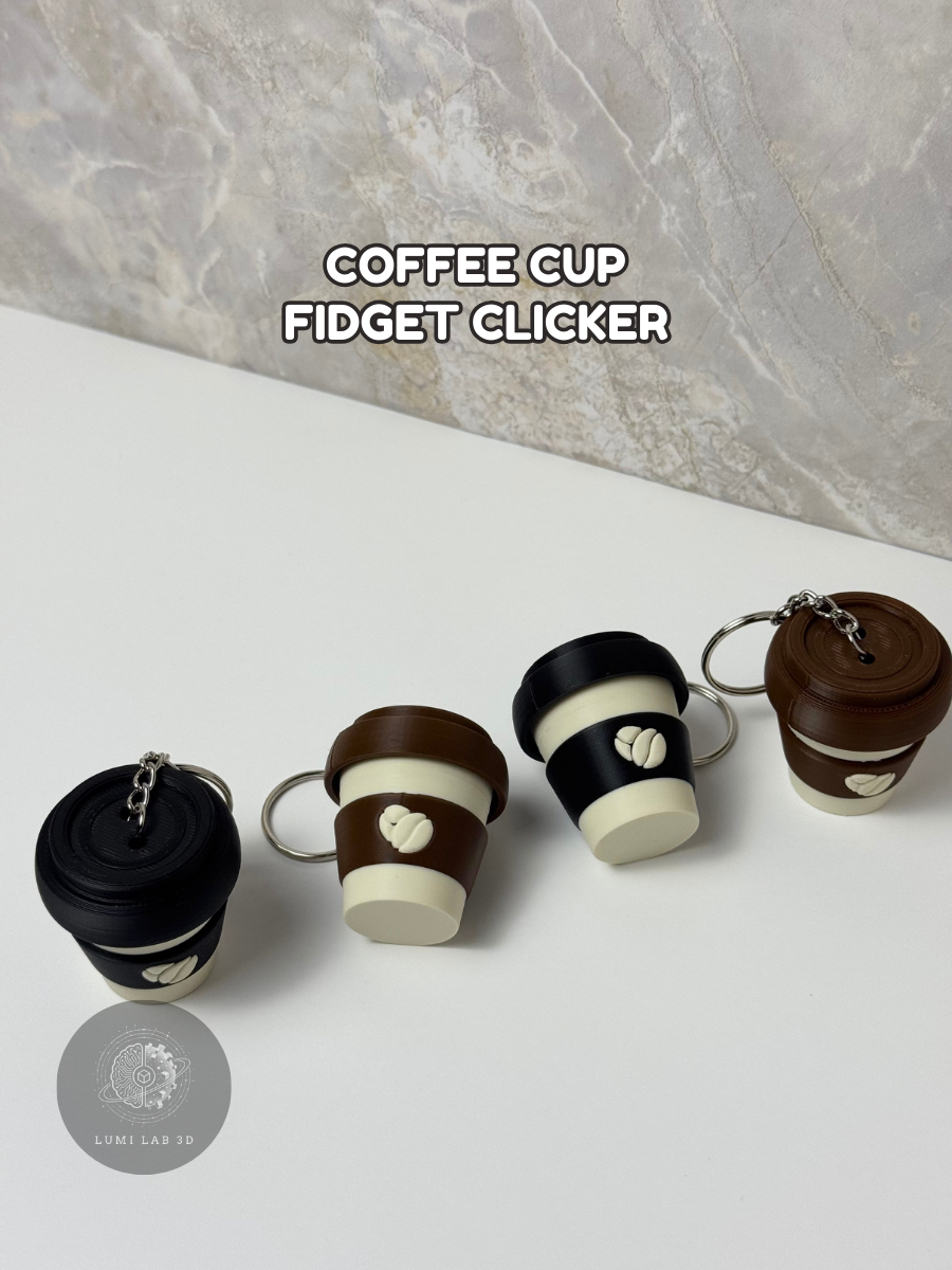 Coffee Cup Fidget Clicker
