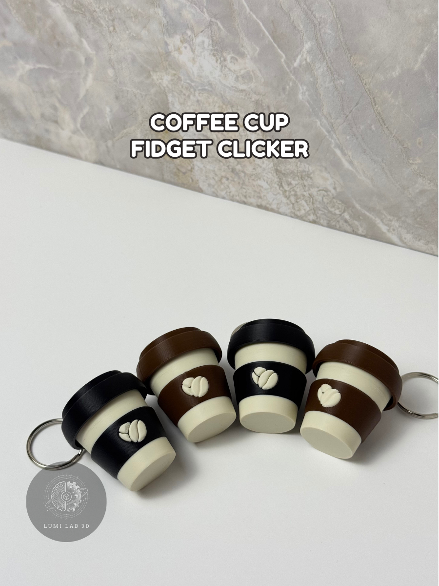 Coffee Cup Fidget Clicker