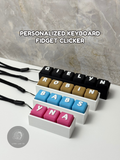 Personalized Keyboard Fidget Clickers