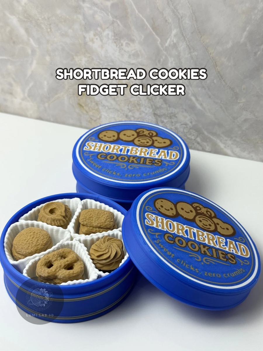 Short Bread Fidget Clicker