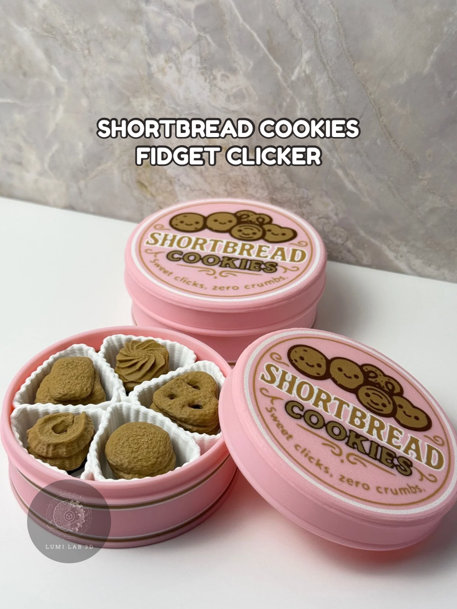Short Bread Fidget Clicker
