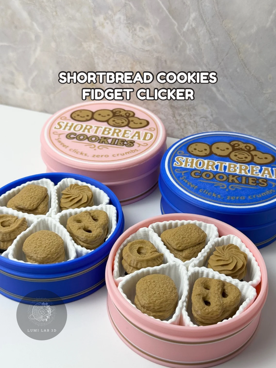 Short Bread Fidget Clicker